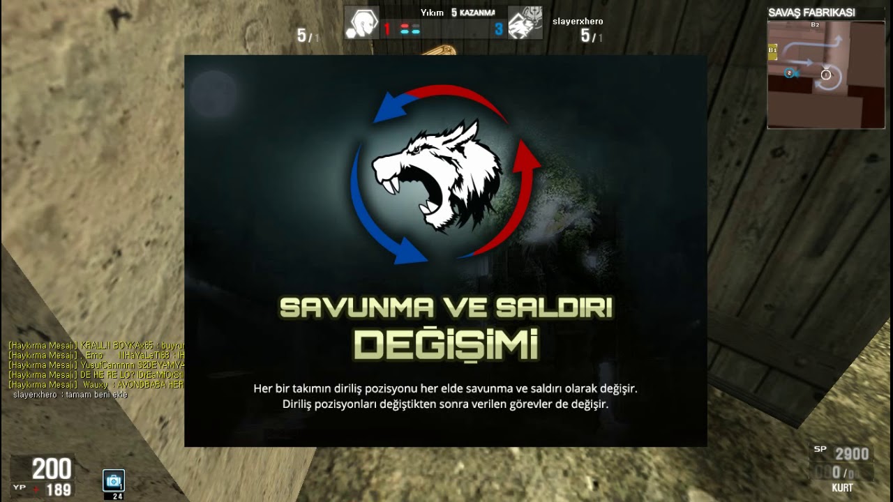 Wolfteam Savaş Fabrikası yıkım S2  