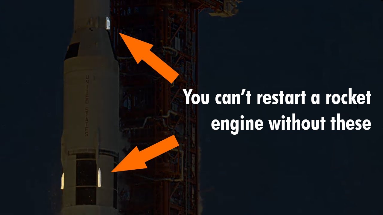 How ullage rockets help to restart an engine