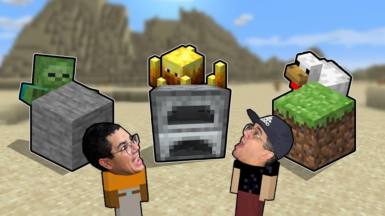 ESCONDE-ESCONDE ÉPICO NOS BLOCOS DE MINECRAFT!