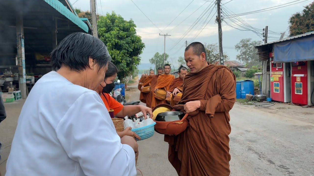 🔴Live สด 23/02/2569 พระอาจารย์เส็ง บิณฑบาตร ที่บ้านหนองแซงสร้อย จ.อุดรธานี
