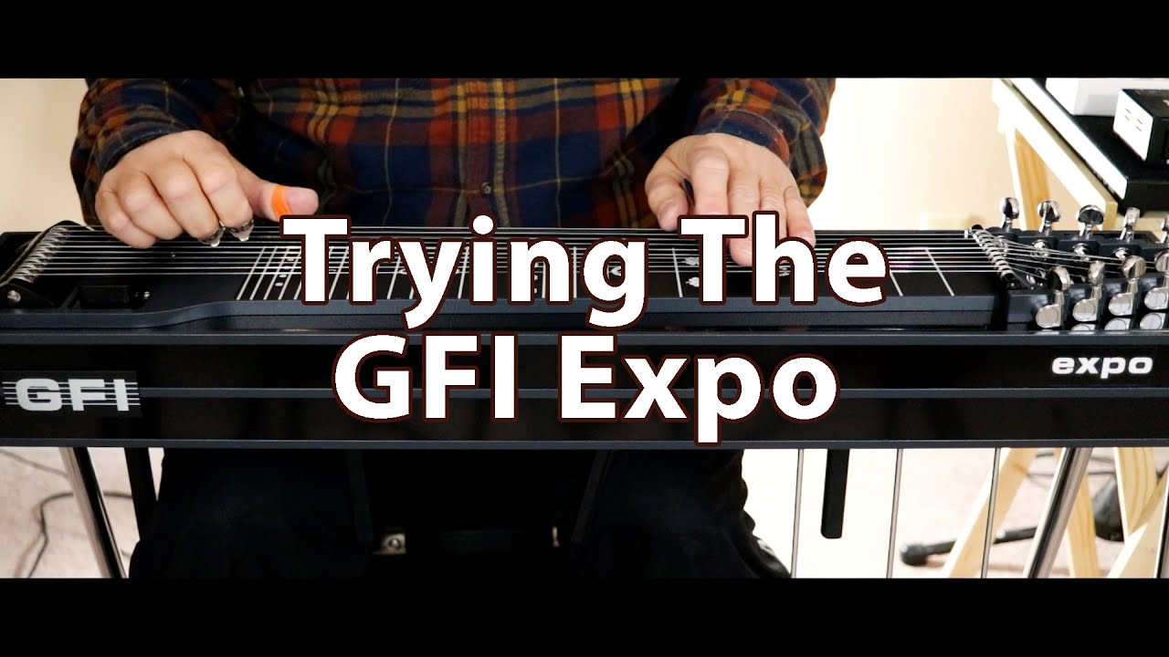 Trying Out a GFI Expo Pedal Steel Guitar