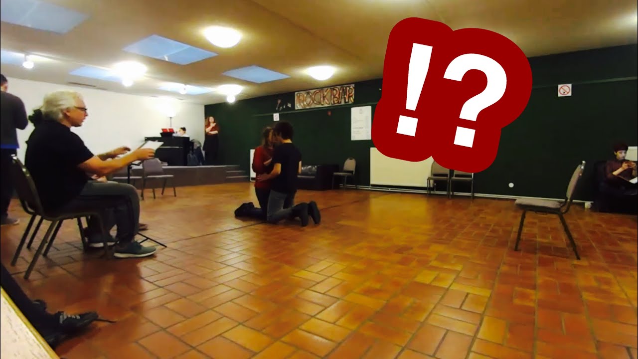【ミュージカル】キスシーン公開！？【留学１年目】