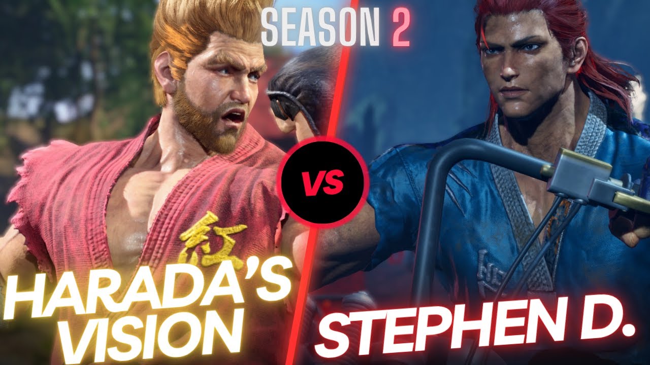 Tekken 8 | Harada's Vision (Paul) VS Stephen D. (Hwoarang) Ranked Match