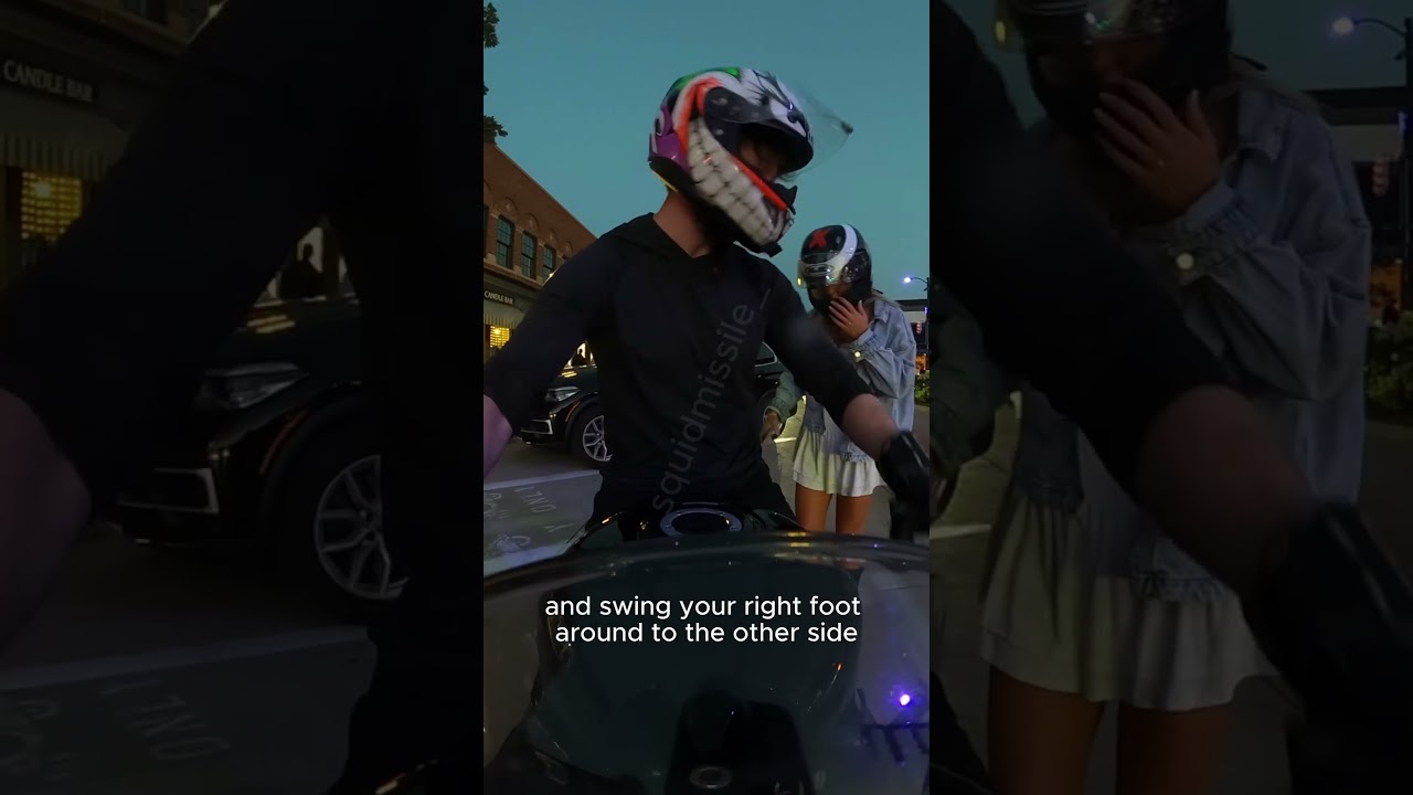 How to pick up girls on a motorcycle