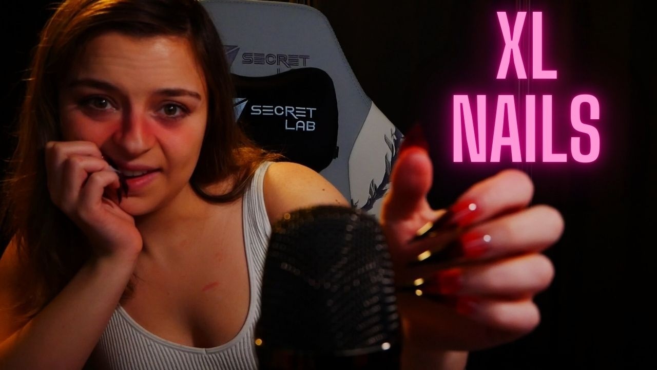 Aggressive XL Nail Scratching (Cover to Bare Mic) 💅