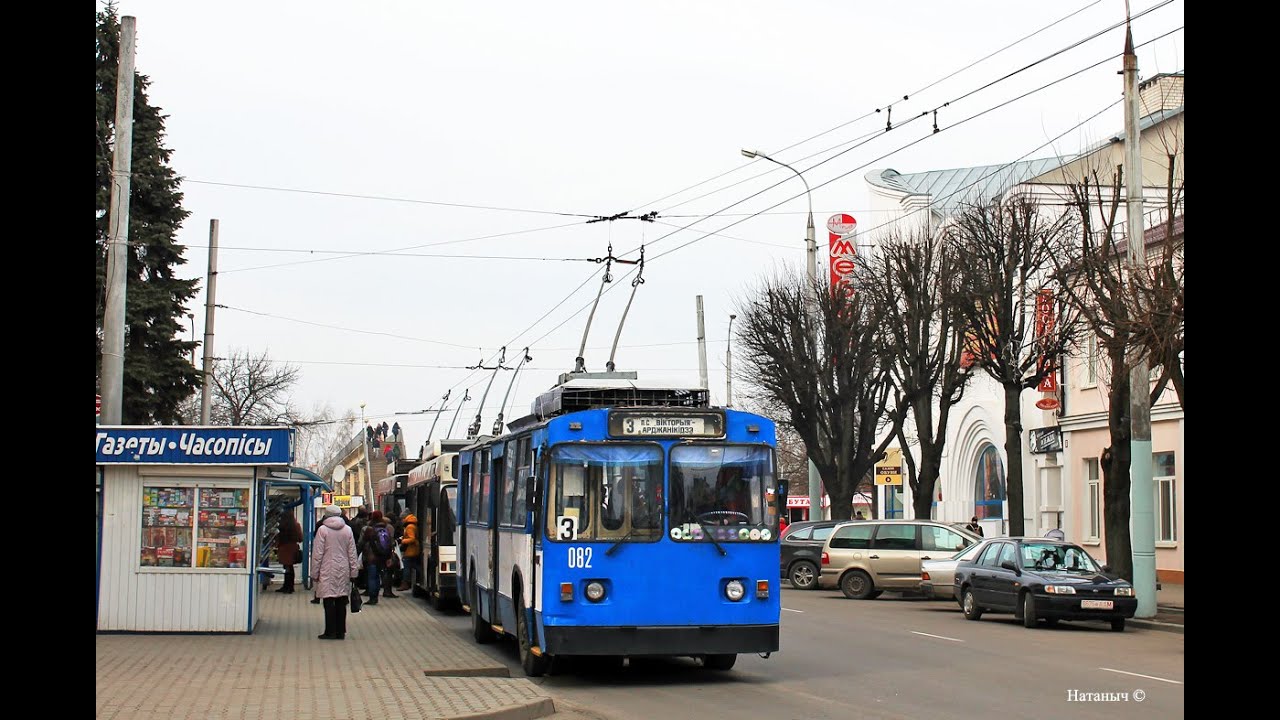 Поездка на АКСМ-101А №082 в Бресте, часть 2 | Riding by AKM-101A 082 in Brest part 2