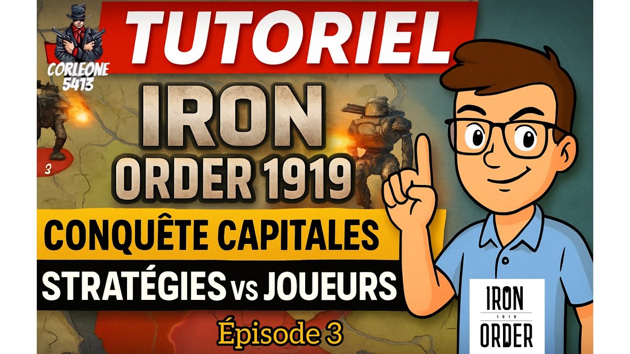 Iron Order 1919 TUTORIEL ⚙️ Guide Stratégique 🔥 Capitales IA & Guerres Épiques | Gameplay Jour 4-16
