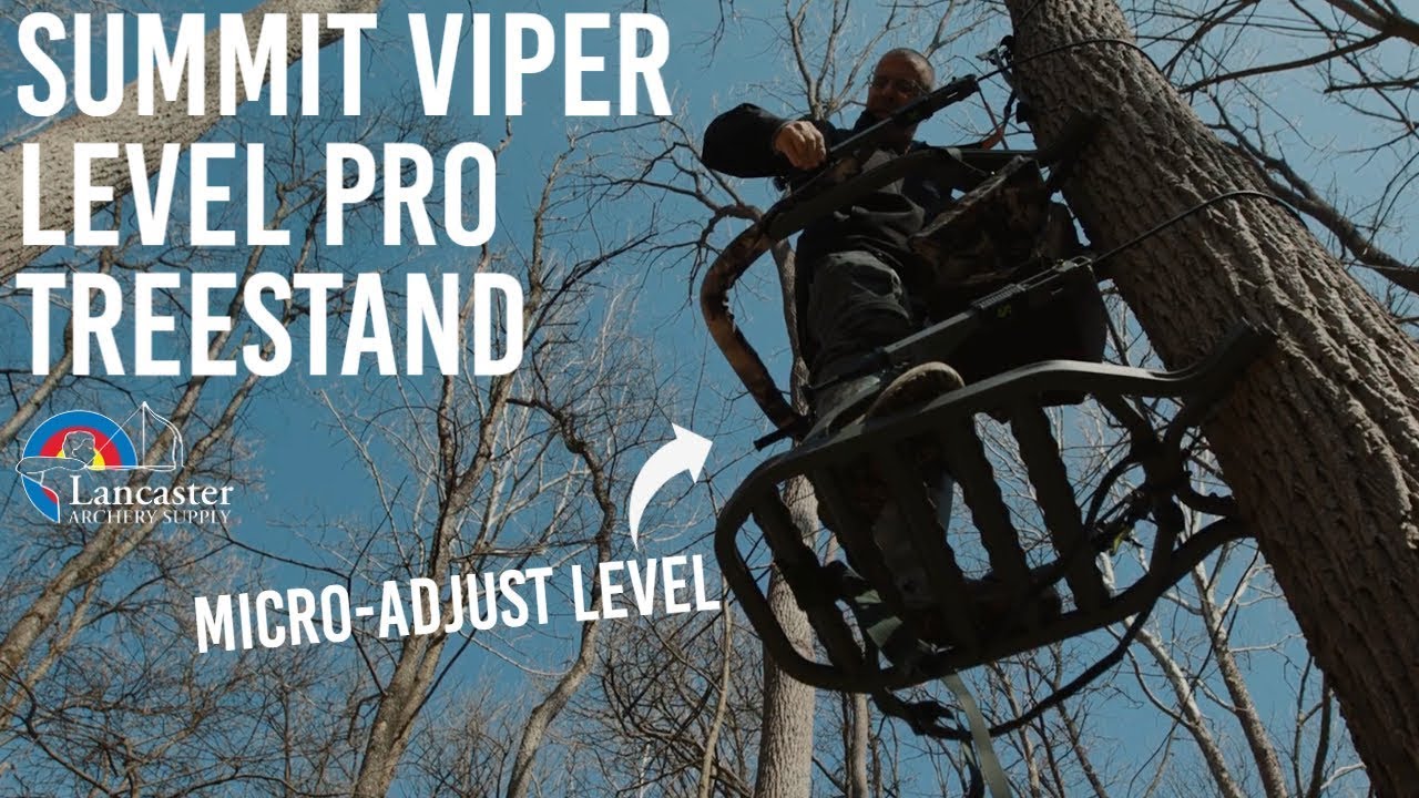 НОВЫЙ стенд для дерева Summit Viper Level Pro SD