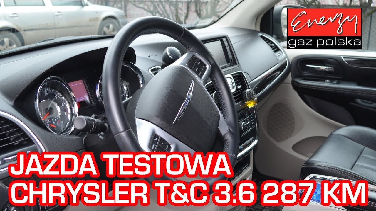 Jazda próbna testowa: Test LPG Chrysler T&C 3.6 287KM 2012r w Energy Gaz na auto gaz BRC