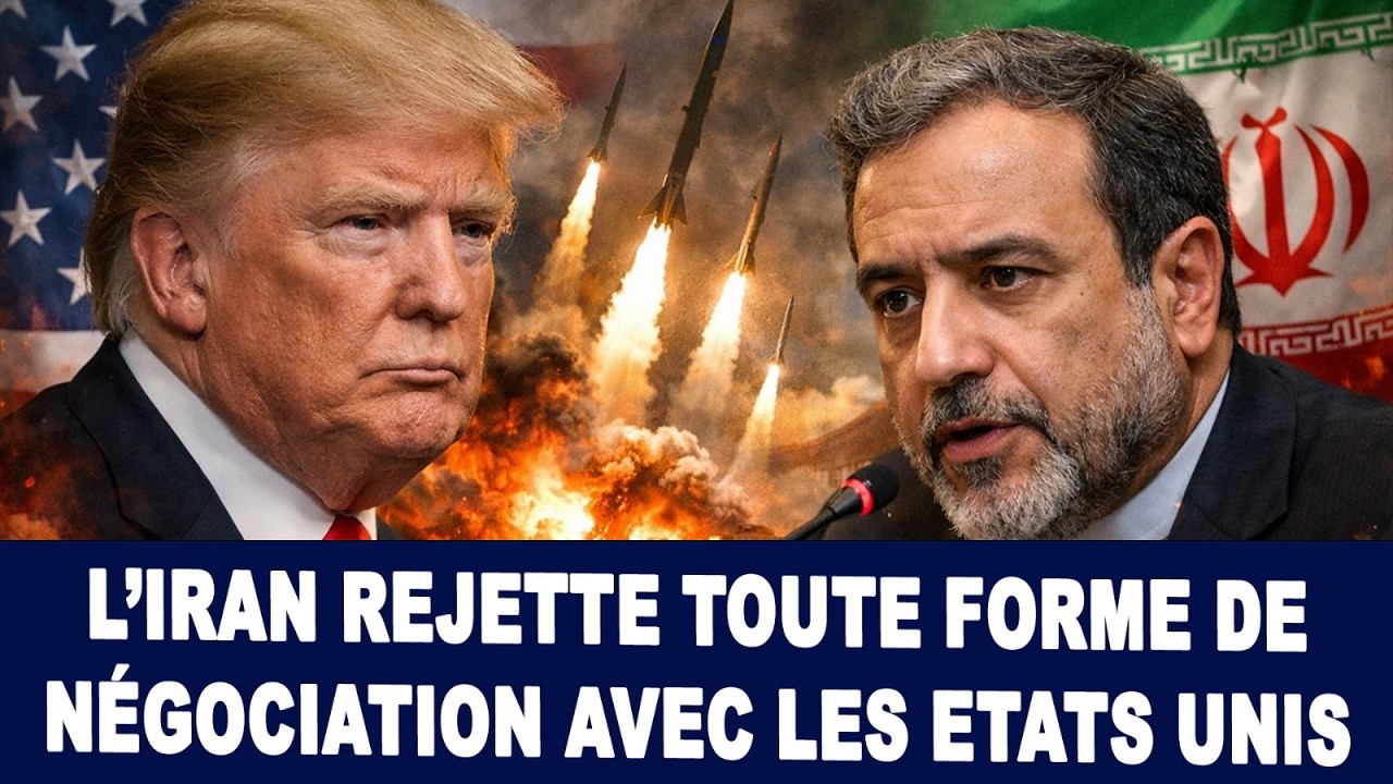 L’IRAN REJETTE L’ACCORD APRÈS LA PROVOCATION DE TRUMP