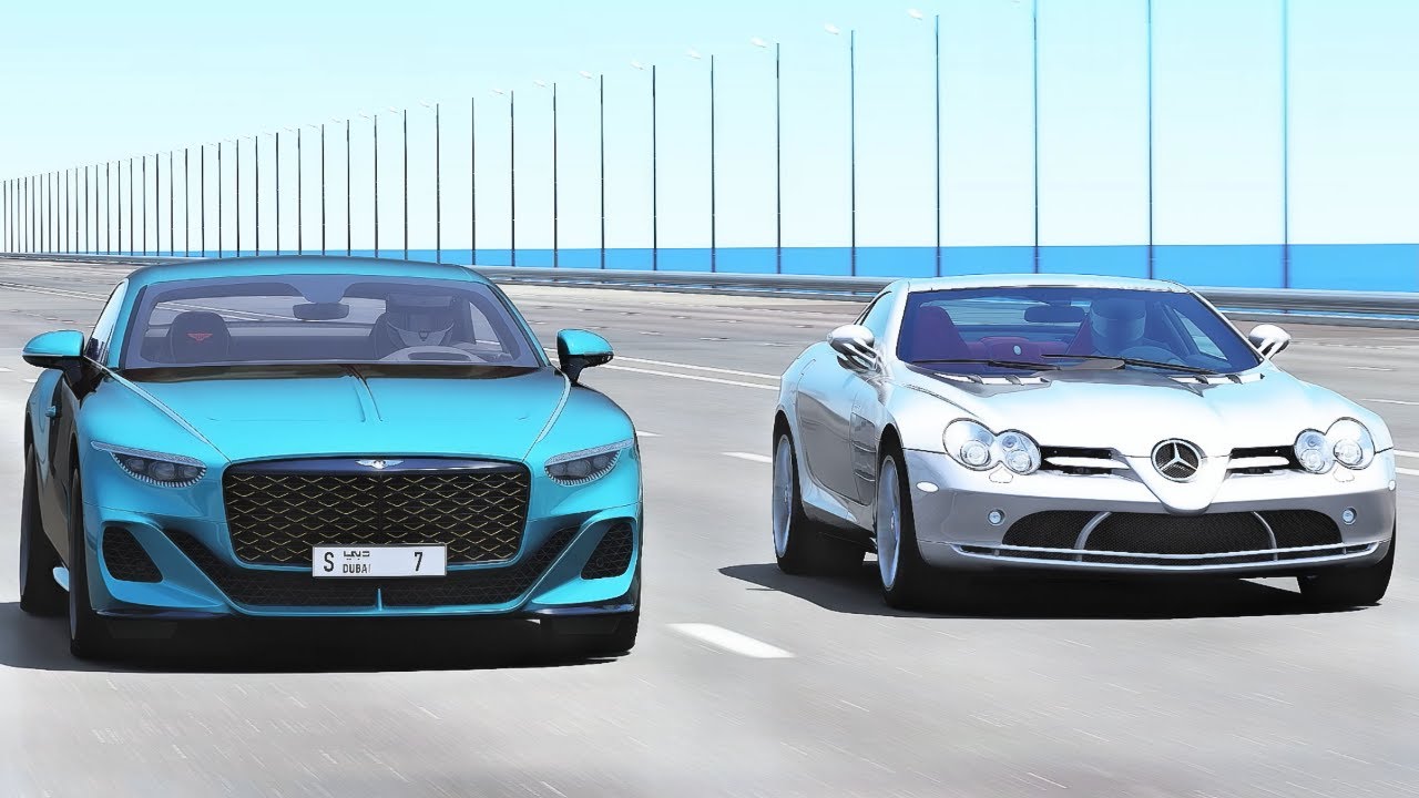 Mercedes-Benz McLaren SLR Vs Bentley Mulliner Batu
