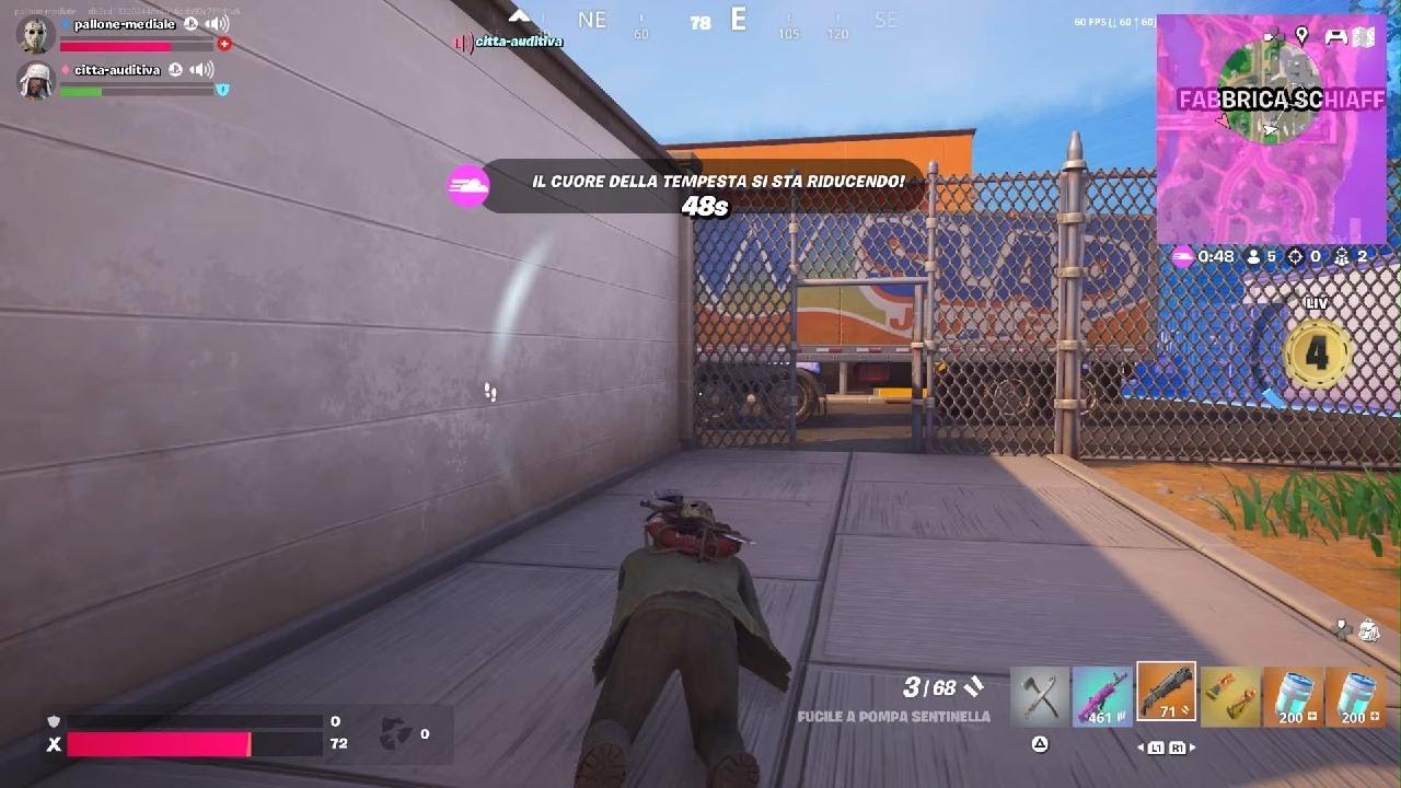 Gioco con i miei amici a Fortnite