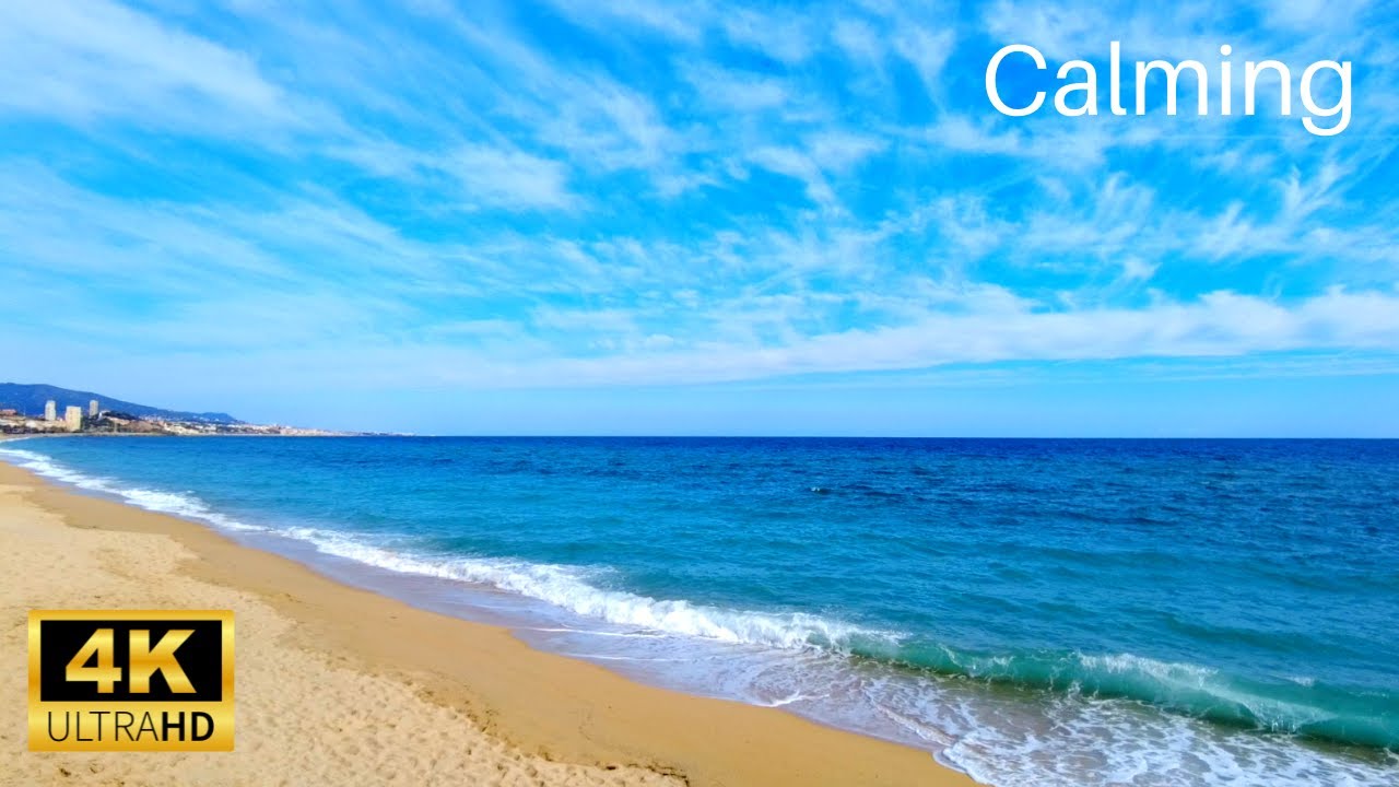 30 Min Relaxing Ocean Waves - Ocean Sounds for Sleeping, Yoga, Meditation, Study