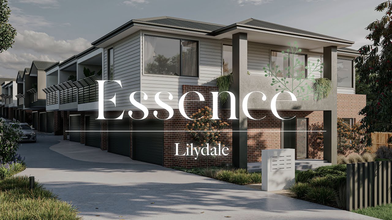 SOLD OUT Essence Lilydale - New Townhouses in Lilydale Victoria