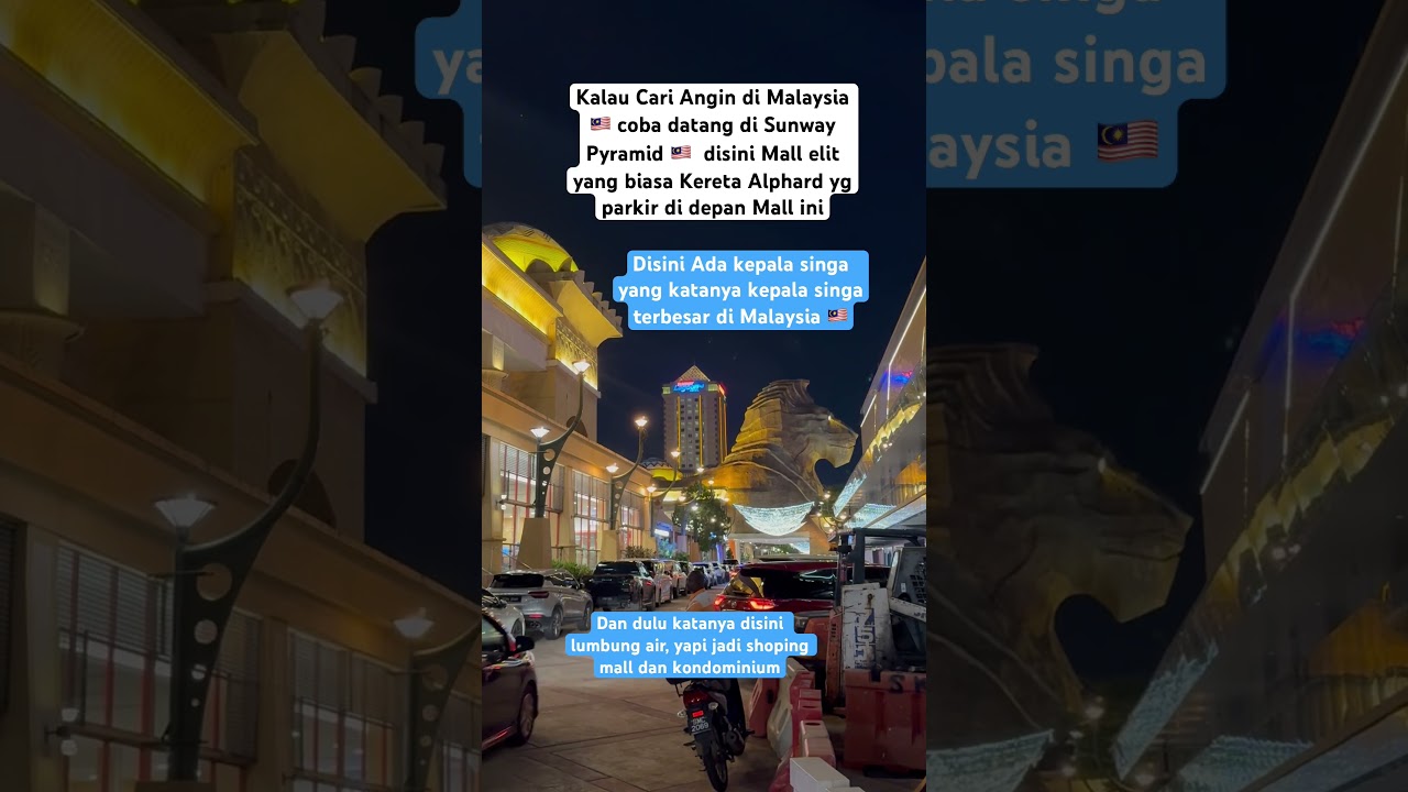 Sunway Pyramid Mall Malaysia 🇲🇾 Sangat Bagus ‼️ #exploremalaysia