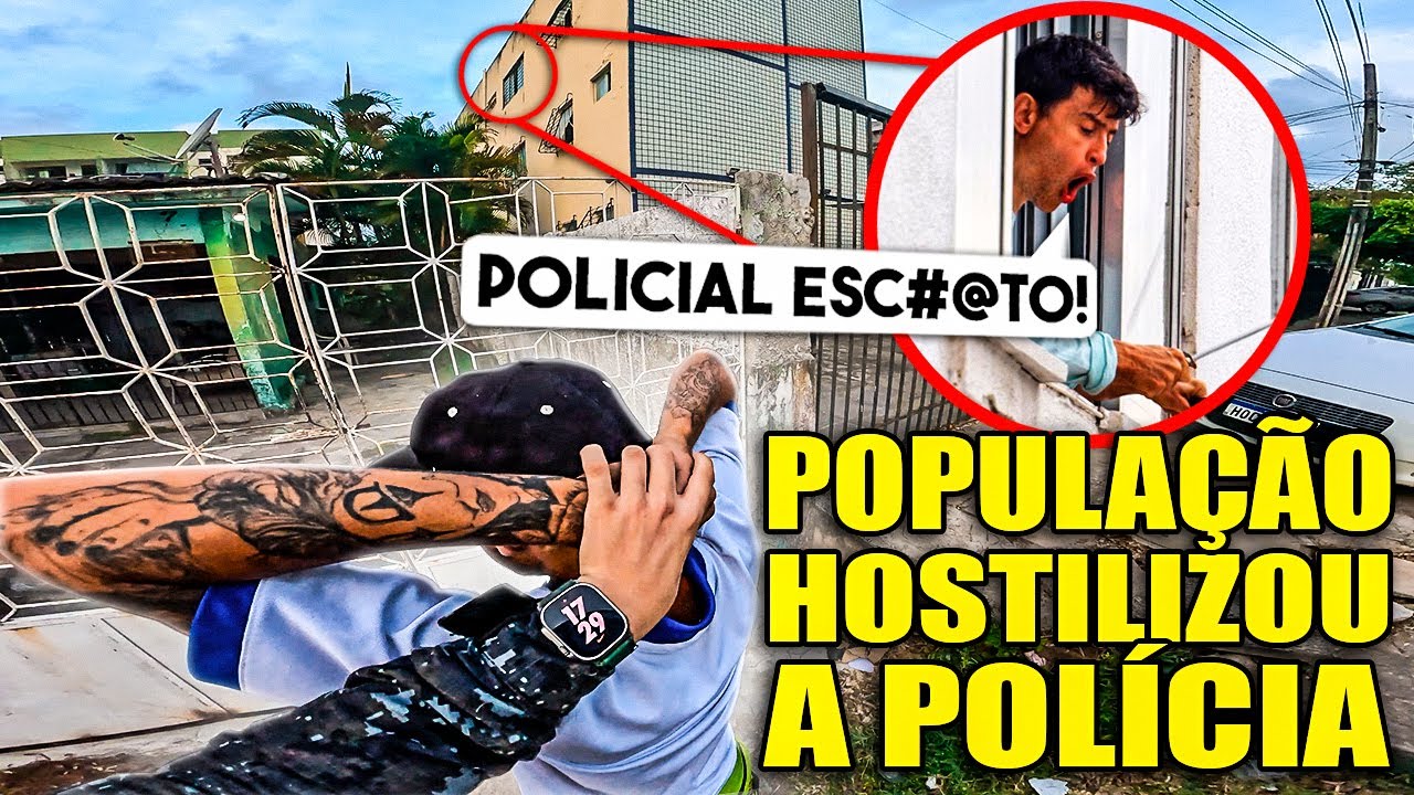 POL&Iacute;CIA ERRADA POR FAZER SEU TRABALHO... 🤷&zwj;♂️ VAI ENTENDER