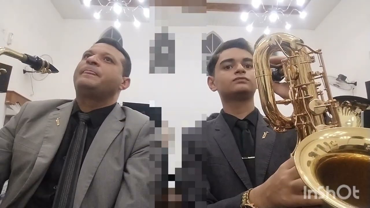 30 MINUTOS DE HINOS TOCADOS NO SAX BARÍTONO CULTO EM NARANDIBA SP #hinosccb #ccb #fyp 