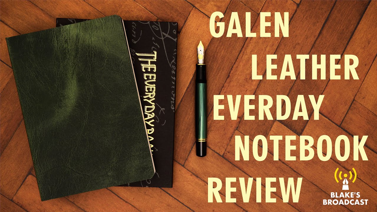 Обзор кожаного блокнота Galen Everyday Notebook | Записная книжка Tomoe River
