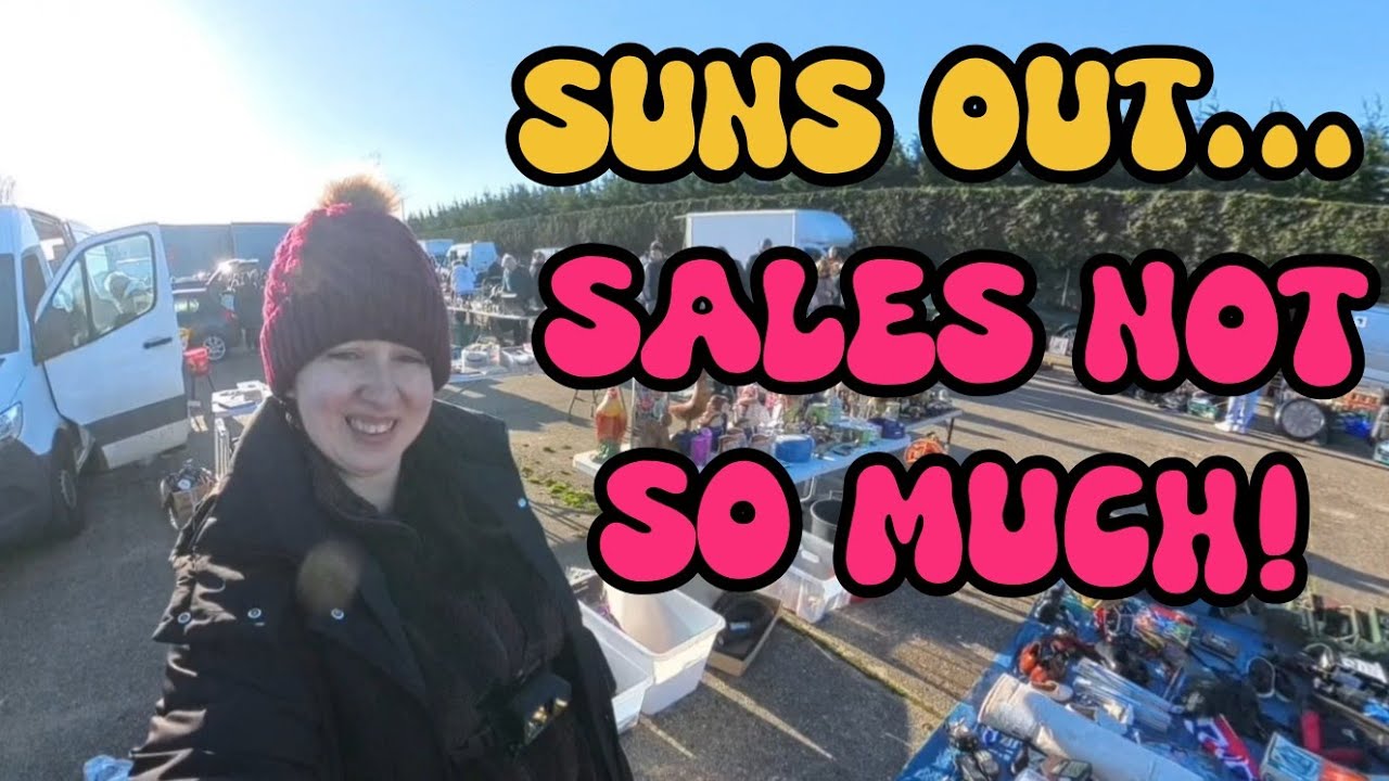 My worse car boot takings in a long time! 😭