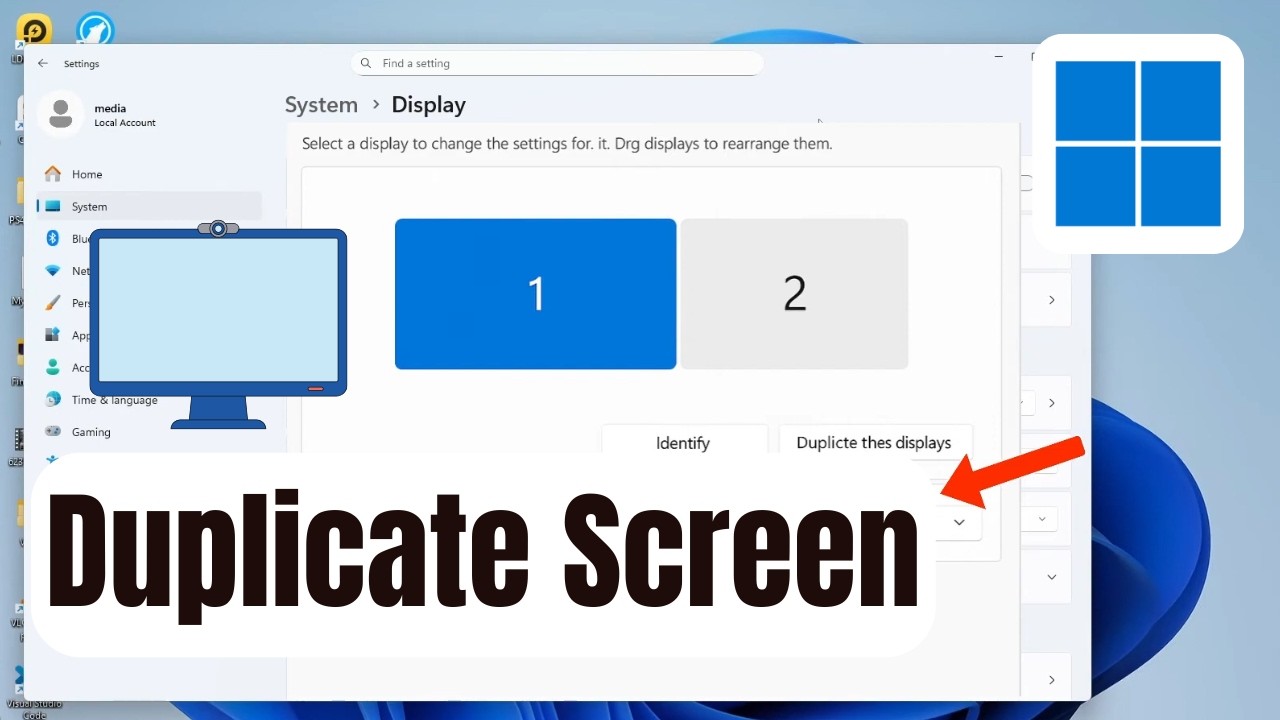 Как дублировать экран в Windows 11 &mdash; простое пошаговое руководство