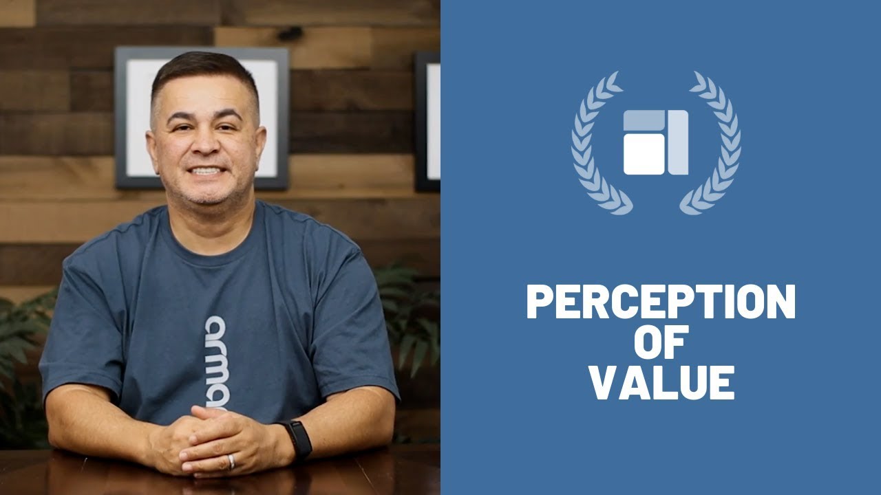 Perception of Value - 