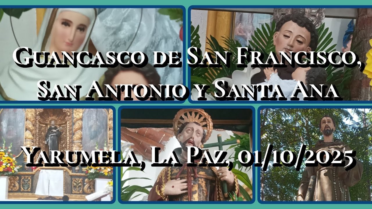 Guancasco y Apertura de Feria Patronal 2025 | Yarumela, La Paz 