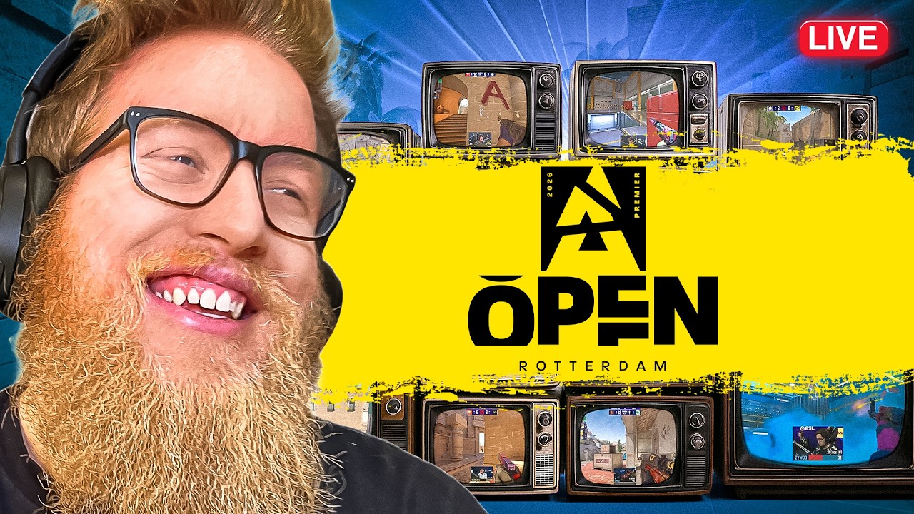 🔴BLAST Open Rotterdam 2026 - Day 2 | WATCH PARTY | fl0m