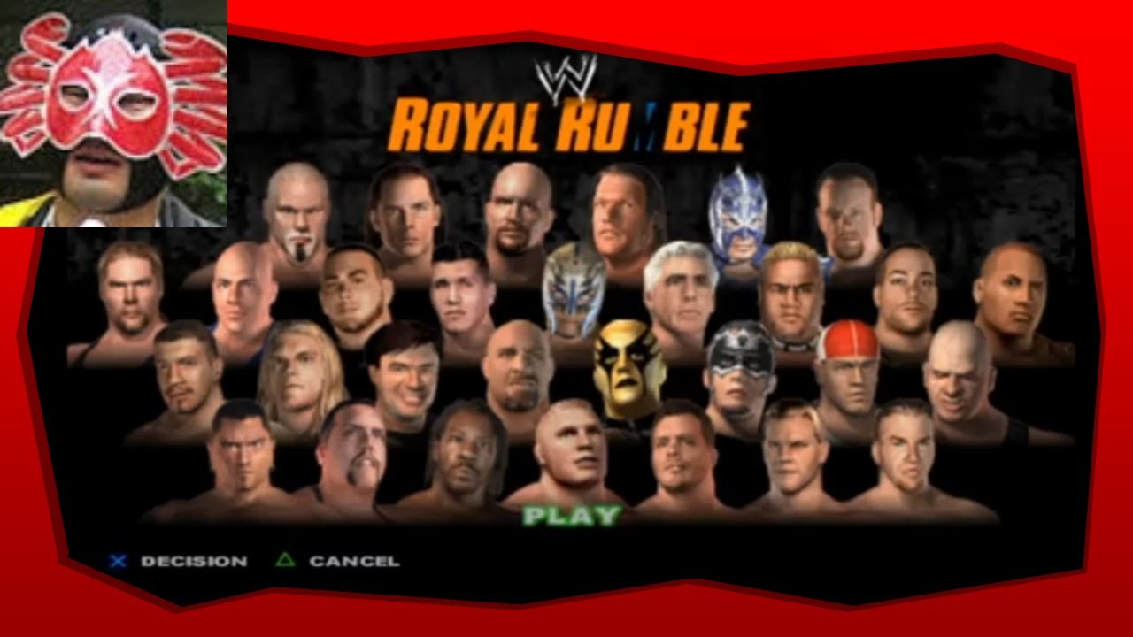 WWE SmackDown! Вот и боль (PS2) Королевская битва с комментариями
