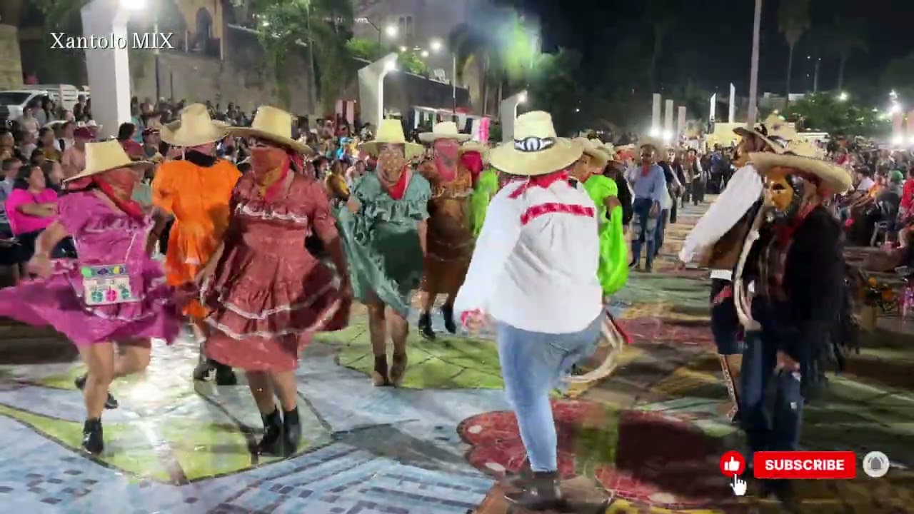 Cuadrilla femenil de Colalambre Huejutla Hidalgo