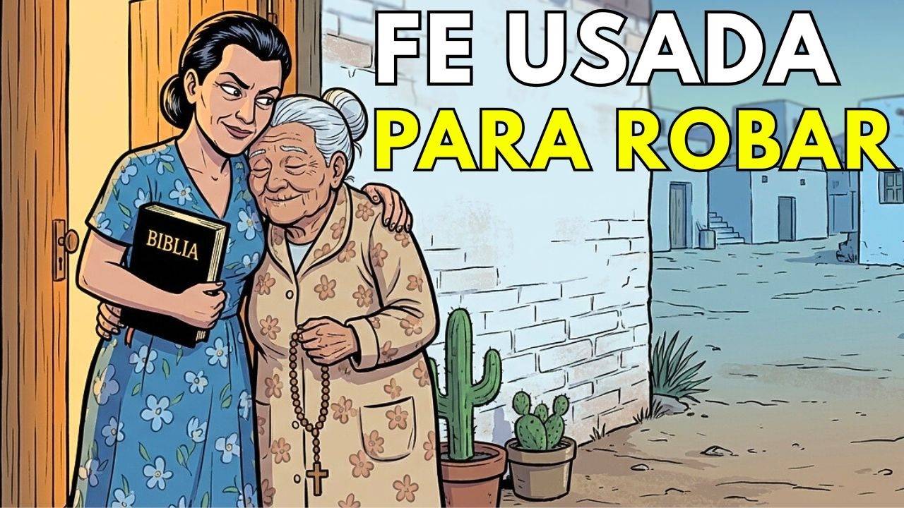 Usaba la BIBLIA para ganarse su CONFIANZA… y robarle la CASA a esta VIUDA