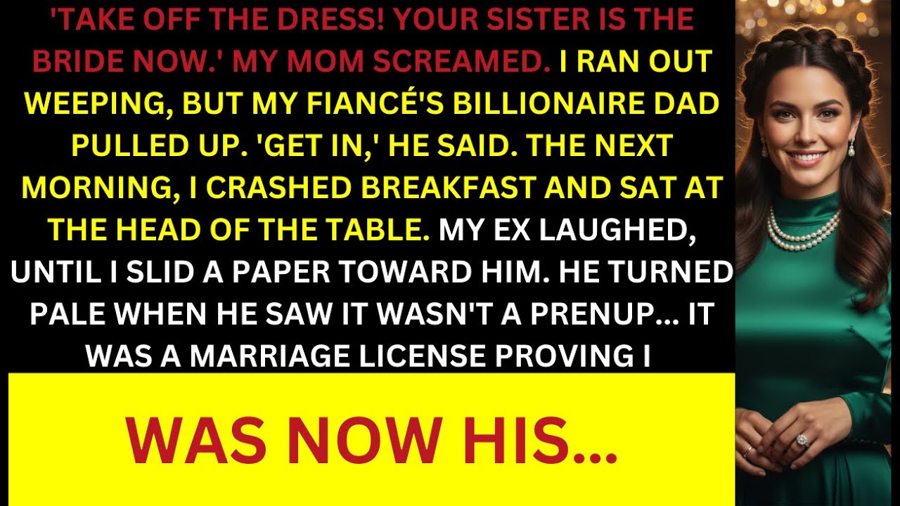 My Sister Stole My Billionaire Fiancé — So I Married His Father and Became Her Legal Mother.
