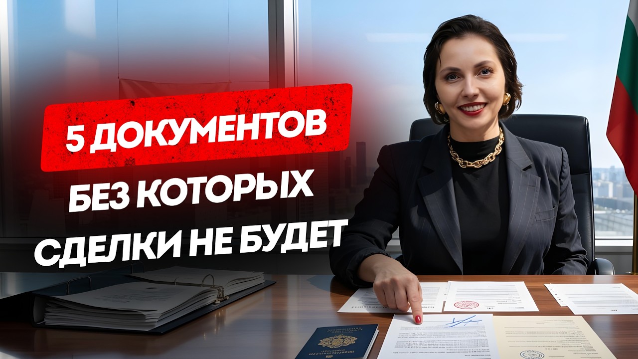 Недвижимость в Болгарии: какие документы проверить перед продажой/покупкой