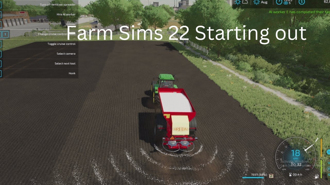 FS22 Tutorial