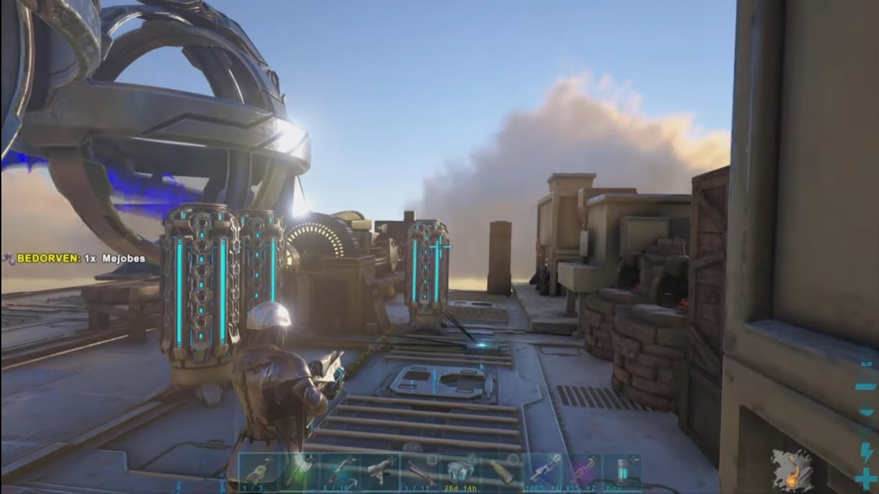 Raiding Stacked Quetzal Base ARK Official PVP Small Tribes PS5