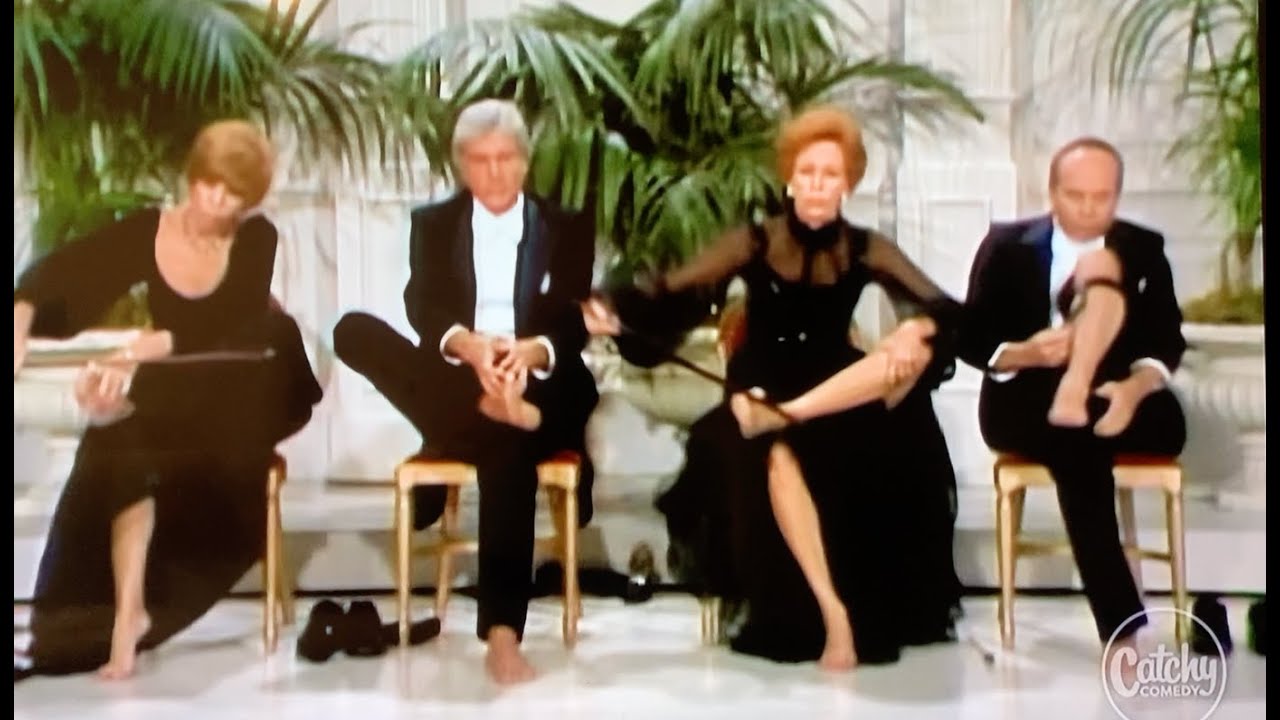 Carol Burnette Show, Quartet Spoof, Hilarious Foot Quartet, Tim Conway, Vicky Lawrence,Dick Van Dyke