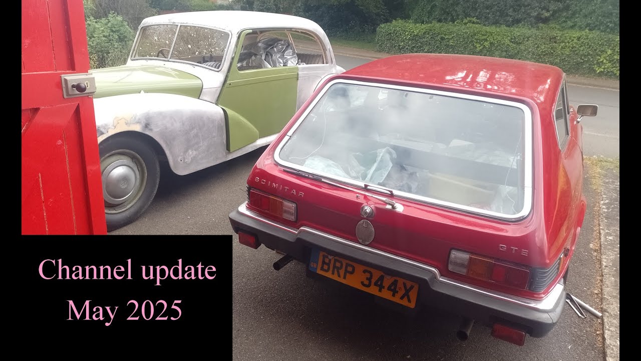 Channel update - May 2025. Scimitar repairs.