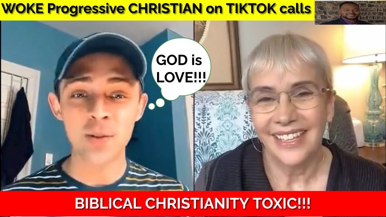 WOKE Progressive CHRISTIAN on TIKTOK, BRANDAN ROBERTSON, calls BIBLICAL CHRISTIANITY TOXIC!!!