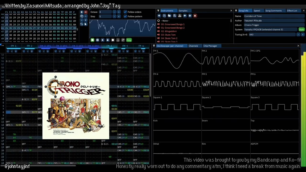Chrono Trigger - Corridors of Time (YM2608 Arrangement)