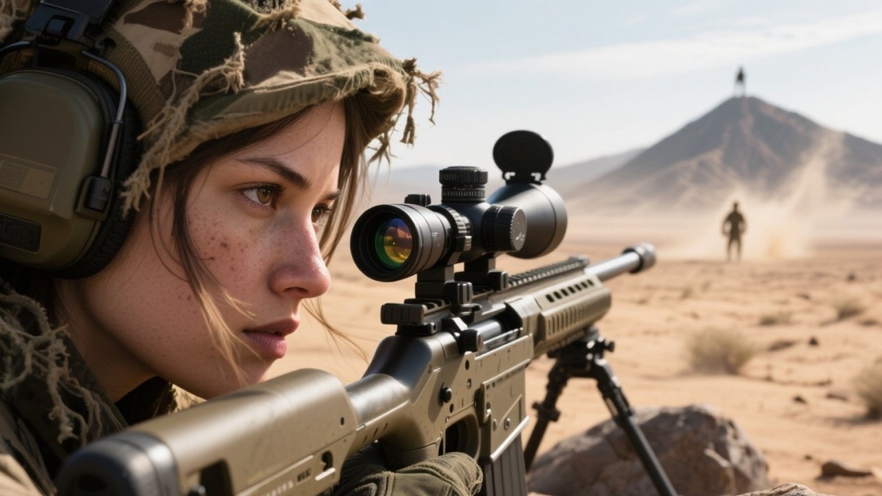 3000 Yards Apart: How a Rookie Female Sniper Outsmarted a Legendary Assassin | Emotional Stories