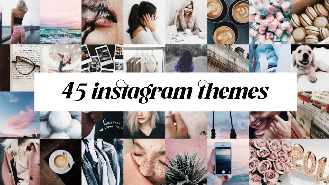 45 instagram themes | filters + settings (vsco)