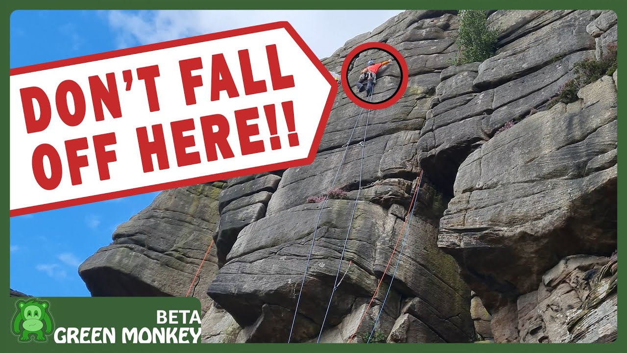 Tasty Slabs Part 2 - Cold Turkey HVS 5a - Stanage, Trad Climbing, Peak District.