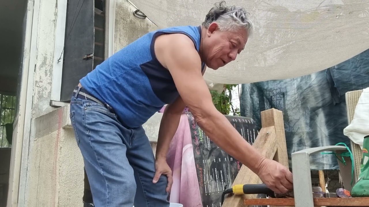 Tutorial: hacer base de saco de boxeo con madera PARTE 1