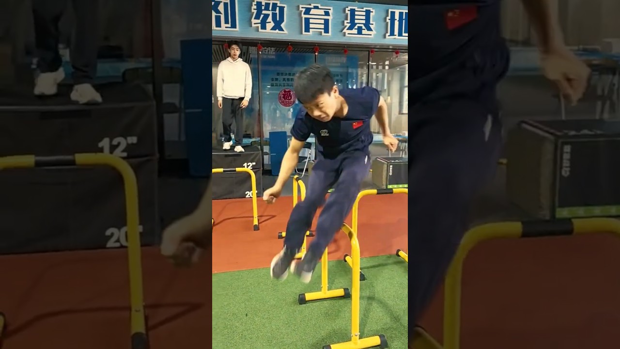 EXPLOSIVE POWER! Gymnasts UNLEASH Insane Jumping Skills! #topsupport #china