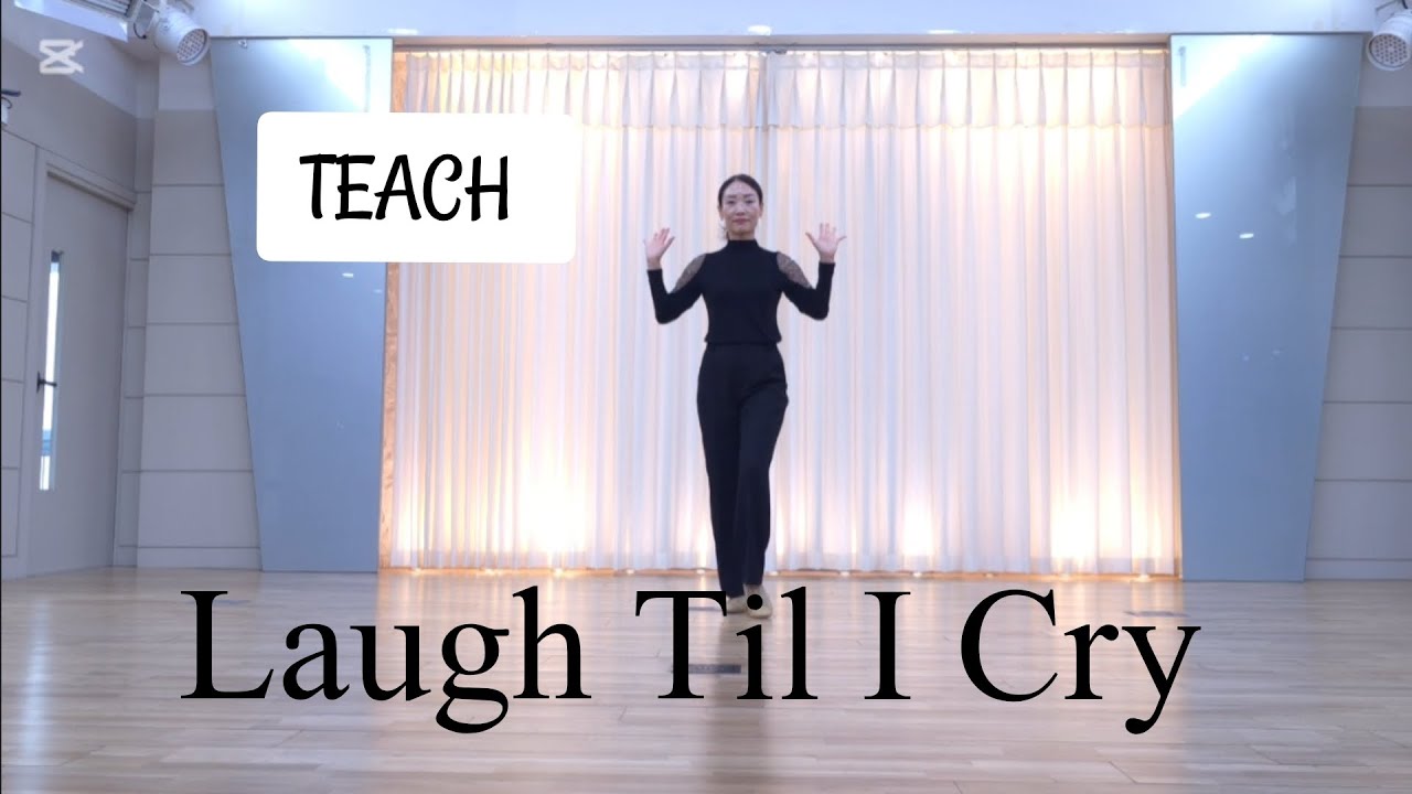 🔶️🔷️스텝설명/Laugh Til I Cry Line Dance - Intermediate Level/#황은정라인댄스 #부산라인댄스 #코스카 #화명동 