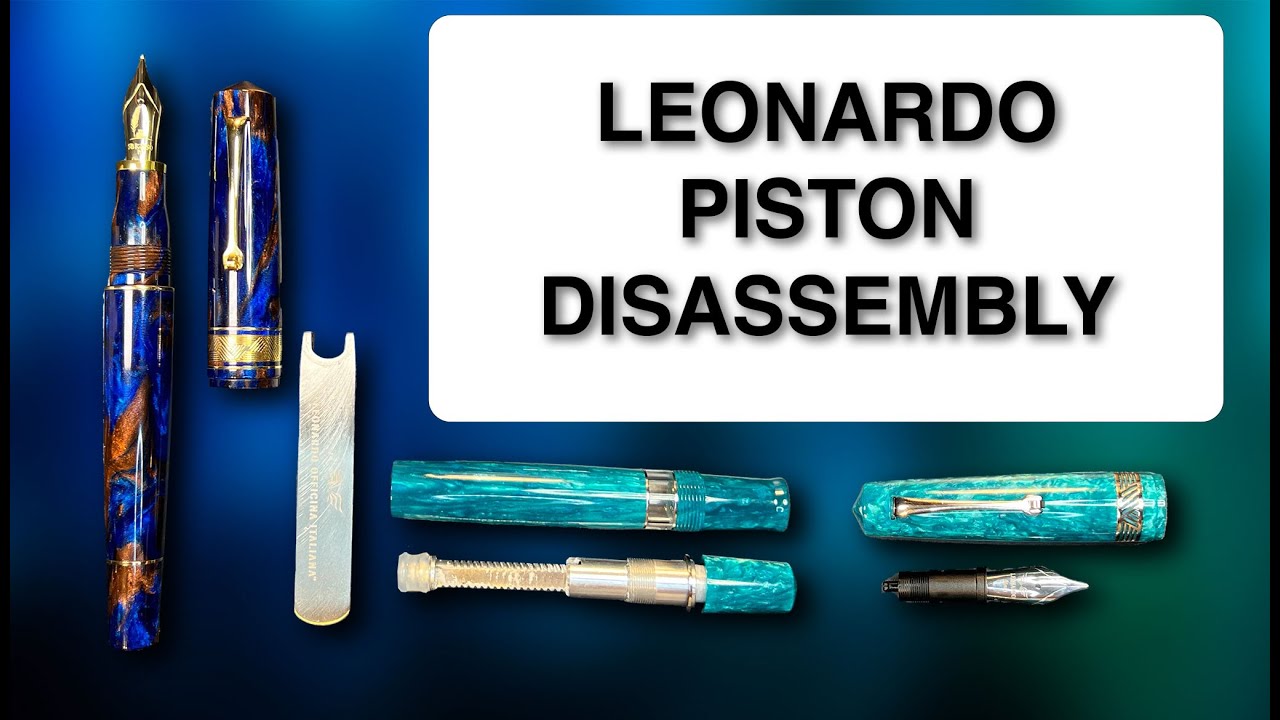 Inkquiring Minds Workbench Ep 21 - Leonardo Piston Filler Disassembly