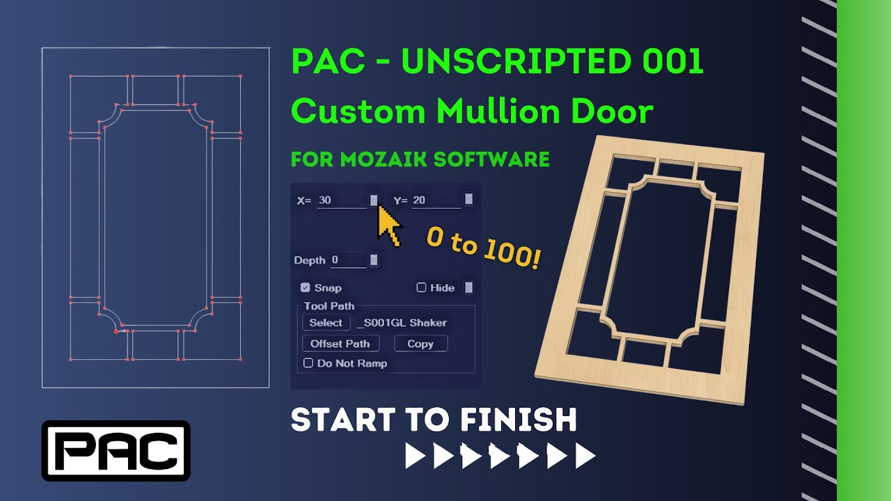 PAC UNSCRIPTED 001 - Custom Mullion Door - INTERMEDIATE FORMULA SECRETS