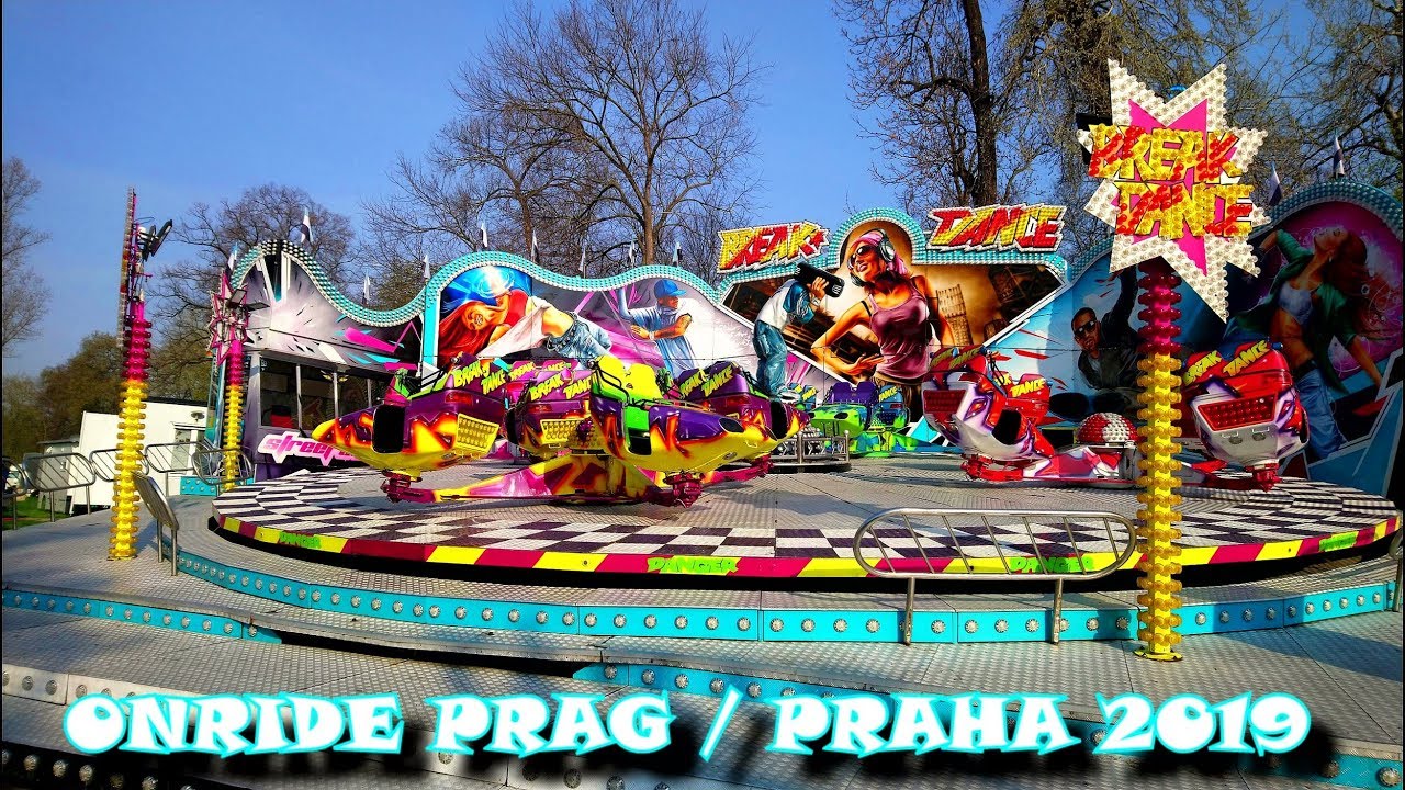 BREAK DANCE Kolomazn&iacute;ček CZ KIRMES ONRIDE KERMIS 2019 PRAG Matějsk&aacute; Pouť Praha 2019