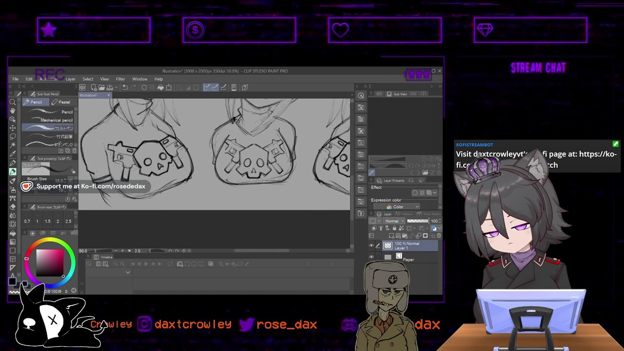 DAX IS LIVE//POLYARMORY & Art