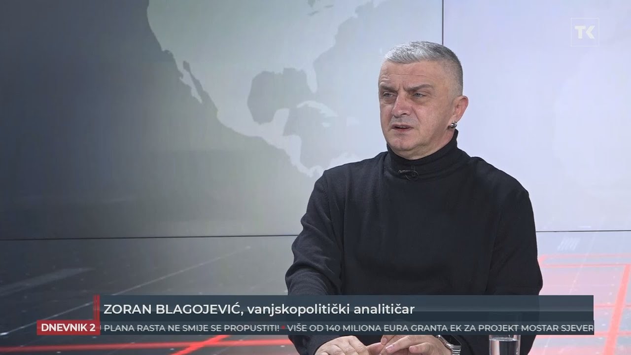 Ko lobira za BiH: GOST DNEVNIKA | Zoran Blagojević, vanjskopolitički analitičar