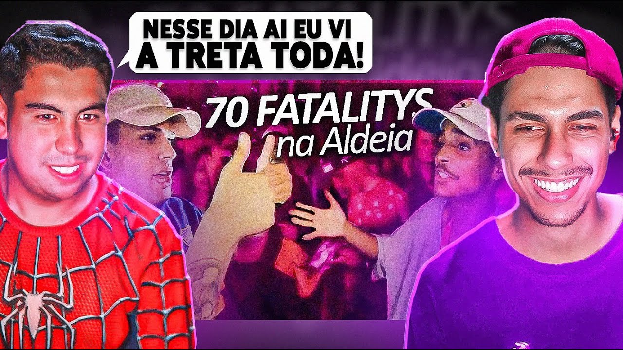 TINHA BRIGA MESMO !? React 70 rimas que MARCARAM A BATALHA DA ALDEIA ‹ Ine Games ›